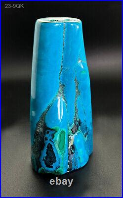 Chrysocolla Chatoyant Malachite Stalactite World Class Ultra Rare Big 6.25