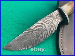 Craig Stek Etee Big Stag, Rare Custom Hunting Knife 3- Guild Member