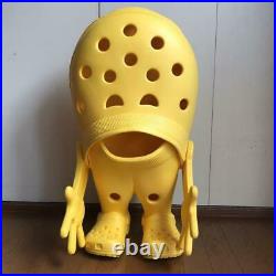 Croslite Guy Yellow Color Crocs Shoes Sandals Giant Big Size Store Display Rare