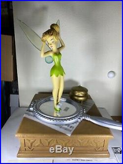 DISNEY BIG FIG TINKERBELL YOU CAN FLY Extremely Rare Coa Box 26 Tall 18x16