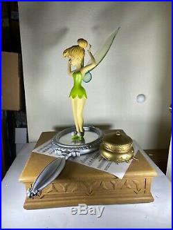 DISNEY BIG FIG TINKERBELL YOU CAN FLY Extremely Rare Coa Box 26 Tall 18x16