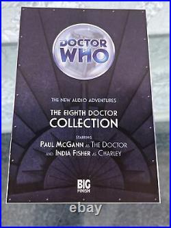 DOCTOR WHO BIG FINISH AUDIO CD Boxsets 8th Dr Collection PAUL McGANN 9 Disc RARE