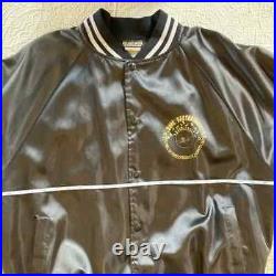 Dave Bartholomew Big Band Vintage Collectible Ultra Rare Satin Bomber Jacket XL