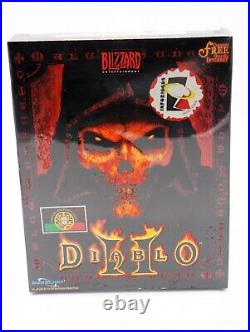 Diablo 2 II PC Video Game BIG BOX Rare Collectible NEW SEALED