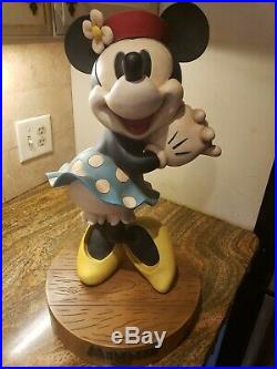 Disney 1928 Minnie Mouse Big Figure Retired Only 1999 Made Very Rare