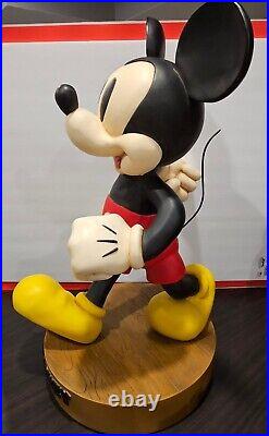 Disney 22 Mickey Mouse 1928 Theme Big Figure Limited Edition 1999 -Rare