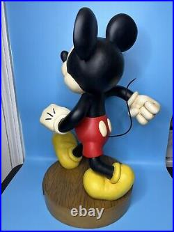Disney 22 Mickey Mouse 1928 Theme Big Figure Limited Edition 1999 With Box -Rare
