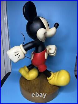 Disney 22 Mickey Mouse 1928 Theme Big Figure Limited Edition 1999 With Box -Rare