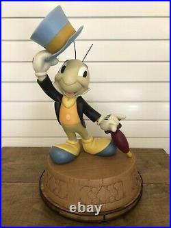 Disney Auctions Big Fig Jiminy Cricket Rare LE Statue Figurine