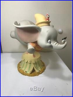 Disney Auctions LE 250 Big Fig Figure Dumbo & Timothy Flying on Tent RARE