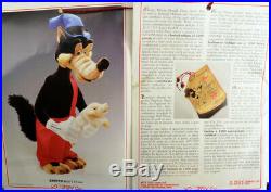 Disney Big Bad Wolf Plush Doll Joy Toy Lanz 110 cm 44 SUPER RARE