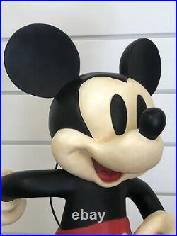 Disney Big Fig 1928 Mickey Mouse Rare LE Statue Figurine