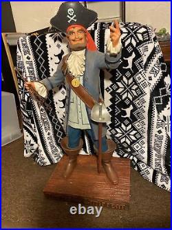 Disney Big Fig Auctioneer Pirates of the Caribbean Rare Statue Figurine