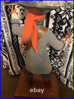 Disney Big Fig Auctioneer Pirates of the Caribbean Rare Statue Figurine