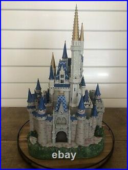 Disney Big Fig Cinderella's Castle World Magic Kingdom Rare LE Statue Figurine
