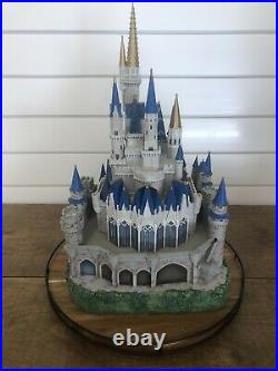 Disney Big Fig Cinderella's Castle World Magic Kingdom Rare LE Statue Figurine