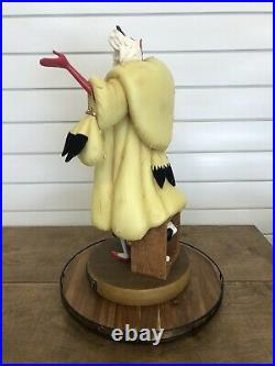 Disney Big Fig Cruella de Vil Rare LE Statue Figurine