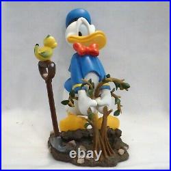 Disney Big Fig Donald Duck Statue Figurinerareex Cond