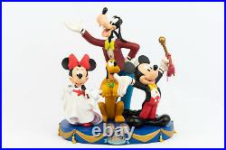 Disney Big Fig Fab 4 Mickey Minnie Goofy Pluto Collection RARE Big Figures