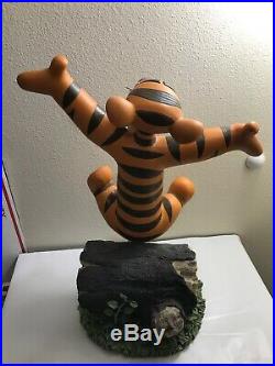 Disney Big Fig Figure Winnie The Tigger Statue Limited 250 Auction RARE