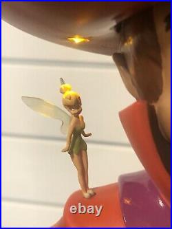 Disney Big Fig Peter Pan as Hook with Tinker Bell Tink Rare LE Statue Figurine