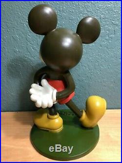 Disney Big Fig Set Mickey Minnie Pluto Statues RARE