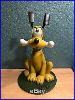 Disney Big Fig Set Mickey Minnie Pluto Statues RARE