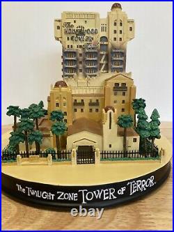 Disney Big Fig TOWER OF TERROR Twillight Zone Replica Sound Lights DCA RARE OOP