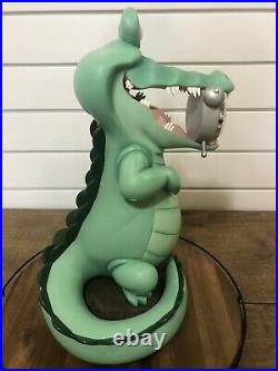 Disney Big Fig Tic Toc Crocodile Clock Peter Pan Rare LE Statue Figurine