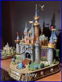 Disney Big Figs Statue Sleeping Beauty Castle Disneyland Extremely Rare