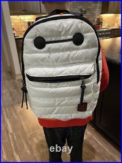 Disney Big Hero 6 Baymax Backpack. Puffer style. Rare. Excellent condition