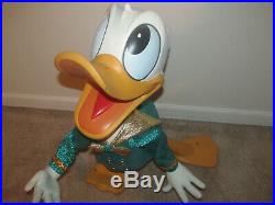 Disney Display Donald Duck Figure 1988 Big Fig Movable Prop Rare Window Store