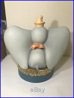 Disney Dumbo Big Figure big fig statue sculpture Timothy figurine Rare