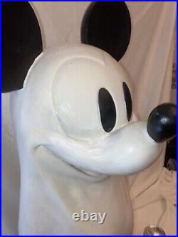 Disney Mickey Mouse Halloween Light Up Ghost Figure Big 30s tall Rare 2003