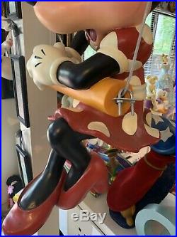 Disney Minnie Mouse Huge Display Prop Big Fig Statue Rare! 37Tall