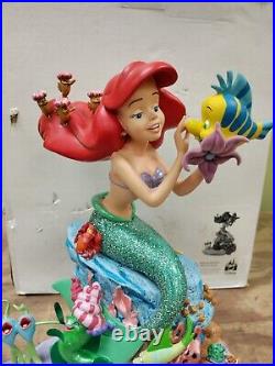 Disney Parks The Little Mermaid Ariel and Friends 13 Medium Big Fig New Rare