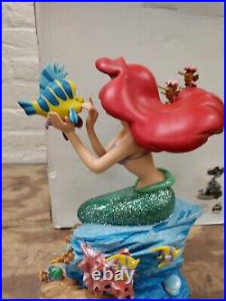 Disney Parks The Little Mermaid Ariel and Friends 13 Medium Big Fig New Rare