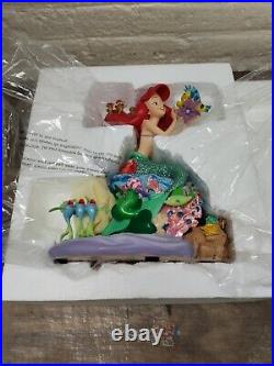 Disney Parks The Little Mermaid Ariel and Friends 13 Medium Big Fig New Rare