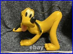 Disney Pluto Vintage Big Figure Statue Approx 33cm x 55cm Limited Rare Used