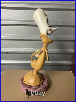 Disney Retired Beauty And The Beast Lumiere Big Fig Figure Statue Rare