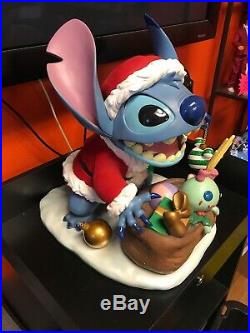 Disney Santa Stitch Big Fig Limited Edition Rare
