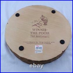 Disney Tigger Big Fig Winnie The Pooh 75th Anniversary Faux Wood Carved Rare