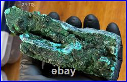 Drusy Malachite Extremely Rare Museum Grade Specimen BIG 5 SEE THE VIDEO