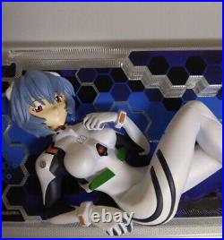 Evangelion Rei Ayanami Figure Parts Pachinko Big Ornament Interior Rare Miller