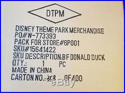 Extremely RARE Disney Dapper Donald Big Fig Original Box 16.5 Wonderful