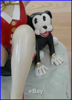 Extremely Rare! Betty Boop with Pudgy Big Figurine Table Statue