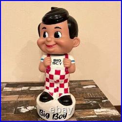 Extremely Rare Bob's Big Boy Super-Size Display bobbing Head Doll Figure 1999