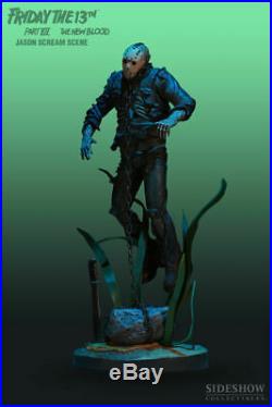 Extremely Rare! Friday The 13th Jason Voorhees Under Water Big Figurine Statue