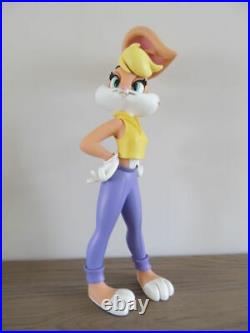 Extremely Rare! Looney Tunes Bugs Bunny Lola Bunny Standing Big Figurine Statue