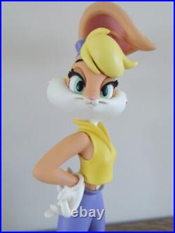 Extremely Rare! Looney Tunes Bugs Bunny Lola Bunny Standing Big Figurine Statue